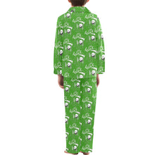 Load image into Gallery viewer, Big Boys' V-Neck Long Pajama Set