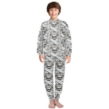 Load image into Gallery viewer, Big Boys' Crew Neck Long Pajama Set
