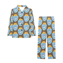Load image into Gallery viewer, Big Boys' V-Neck Long Pajama Set