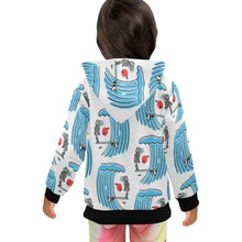 Load image into Gallery viewer, Little Girls' Zip Up Hoodie