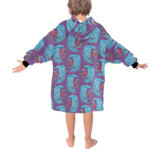 Load image into Gallery viewer, Blanket Hoodie for Kids