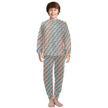 Load image into Gallery viewer, Big Boys' Crew Neck Long Pajama Set