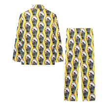 Load image into Gallery viewer, Big Boys' V-Neck Long Pajama Set