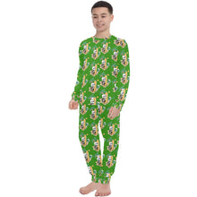 Load image into Gallery viewer, Big Boys' Crew Neck Long Pajama Set