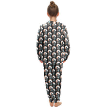 Load image into Gallery viewer, Big Girls' Crew Neck Long Pajama Set