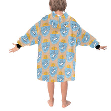 Load image into Gallery viewer, Blanket Hoodie for Kids