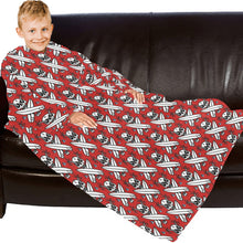 Load image into Gallery viewer, Blanket Robe with Sleeves for Kids