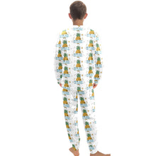Load image into Gallery viewer, Big Boys' Crew Neck Long Pajama Set