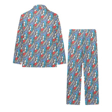 Load image into Gallery viewer, Big Boys' V-Neck Long Pajama Set