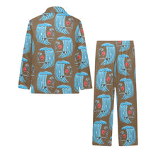 Load image into Gallery viewer, Big Boys' V-Neck Long Pajama Set
