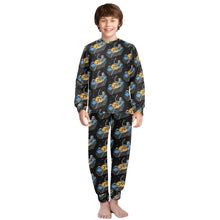 Load image into Gallery viewer, Big Boys' Crew Neck Long Pajama Set