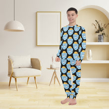 Load image into Gallery viewer, Big Boys' Crew Neck Long Pajama Set