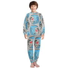 Load image into Gallery viewer, Big Boys' Crew Neck Long Pajama Set