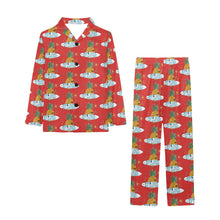 Load image into Gallery viewer, Big Boys' V-Neck Long Pajama Set