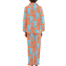 Load image into Gallery viewer, Big Boys' V-Neck Long Pajama Set