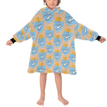 Load image into Gallery viewer, Blanket Hoodie for Kids