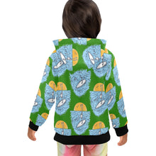Load image into Gallery viewer, Little Girls' Zip Up Hoodie