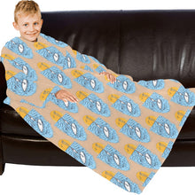 Load image into Gallery viewer, Blanket Robe with Sleeves for Kids