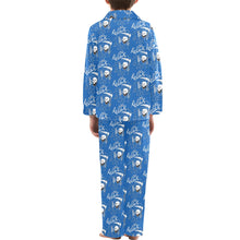 Load image into Gallery viewer, Big Boys' V-Neck Long Pajama Set