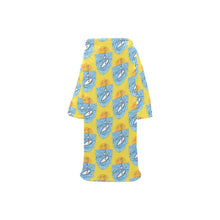 Load image into Gallery viewer, Blanket Robe with Sleeves for Kids