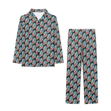 Load image into Gallery viewer, Big Girls' V-Neck Long Pajama Set