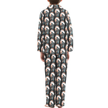 Load image into Gallery viewer, Big Boys' V-Neck Long Pajama Set