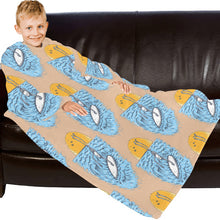Load image into Gallery viewer, Blanket Robe with Sleeves for Kids