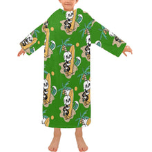 Load image into Gallery viewer, Blanket Robe with Sleeves for Kids