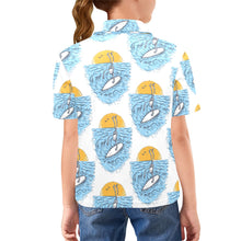 Load image into Gallery viewer, Big Girls' Polo Shirt