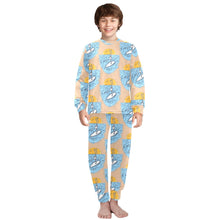 Load image into Gallery viewer, Big Boys' Crew Neck Long Pajama Set