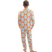 Load image into Gallery viewer, Big Boys' Crew Neck Long Pajama Set