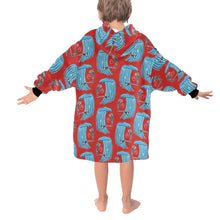 Load image into Gallery viewer, Blanket Hoodie for Kids