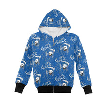 Load image into Gallery viewer, Little Girls' Zip Up Hoodie