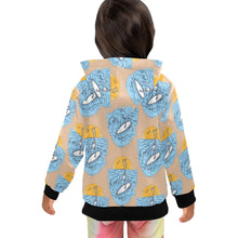 Load image into Gallery viewer, Little Girls' Zip Up Hoodie