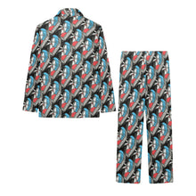 Load image into Gallery viewer, Big Girls' V-Neck Long Pajama Set
