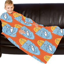 Load image into Gallery viewer, Blanket Robe with Sleeves for Kids