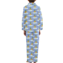 Load image into Gallery viewer, Big Boys' V-Neck Long Pajama Set