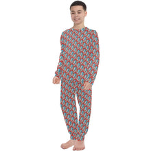 Load image into Gallery viewer, Big Boys' Crew Neck Long Pajama Set