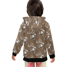 Load image into Gallery viewer, Little Girls' Zip Up Hoodie