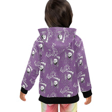 Load image into Gallery viewer, Little Girls' Zip Up Hoodie