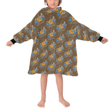Load image into Gallery viewer, Blanket Hoodie for Kids