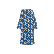 Load image into Gallery viewer, Blanket Robe with Sleeves for Kids