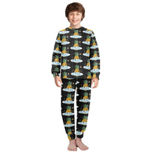 Load image into Gallery viewer, Big Boys' Crew Neck Long Pajama Set
