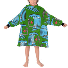 Load image into Gallery viewer, Blanket Hoodie for Kids