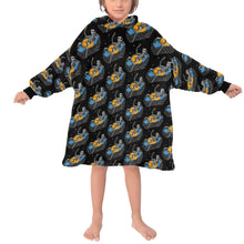 Load image into Gallery viewer, Blanket Hoodie for Kids