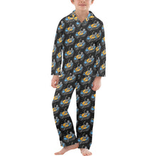 Load image into Gallery viewer, Big Boys' V-Neck Long Pajama Set
