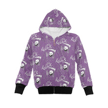 Load image into Gallery viewer, Little Girls' Zip Up Hoodie