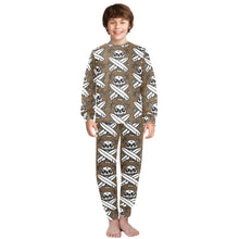 Load image into Gallery viewer, Big Boys' Crew Neck Long Pajama Set