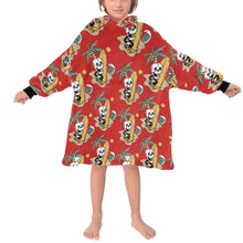Load image into Gallery viewer, Blanket Hoodie for Kids