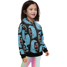 Load image into Gallery viewer, Little Girls' Zip Up Hoodie
